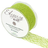 Web Ribbon 50mm x 20m Lime Green No.14 - Ribbons